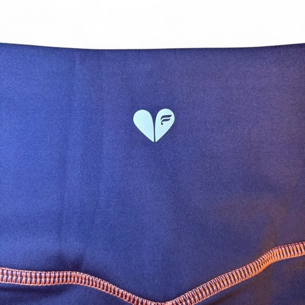 NWT XL Fabletics Motion365 High-Waisted 7/8 Leggings Purple Pastel Pink Green - Picture 7 of 9